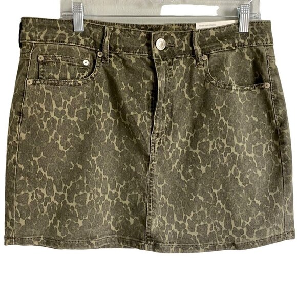 American Eagle Next Level Stretch Hi Rise Mini Skirt Size 14 NEW with Ta… - Picture 1 of 10
